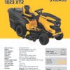 LX421023flyer Cub Cadet XT2 1023 Rear Discharge Lawn Tractor