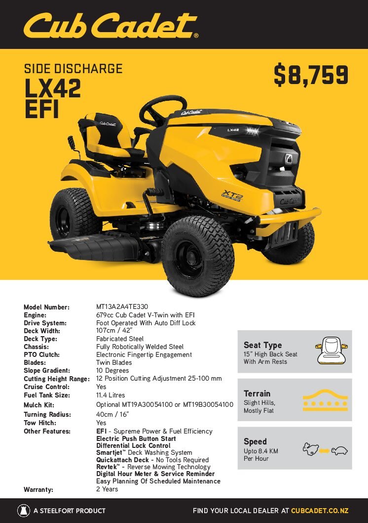 fa6773bf-082d-49ad-92e0-9bc67eaba824 Cub Cadet LX42 XT2 EFI 679CC 42" SD