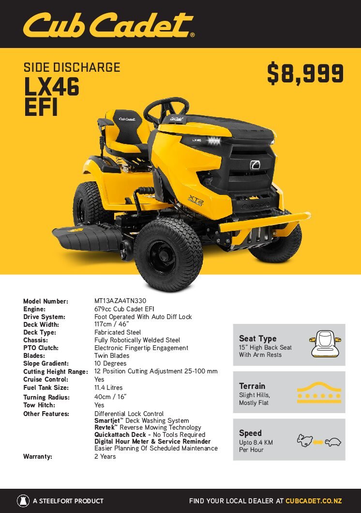 aaf1fa17-1871-4956-a87f-2d5fc382bde4 (2) Cub Cadet LX46 XT2 EFI 679cc 46" SD