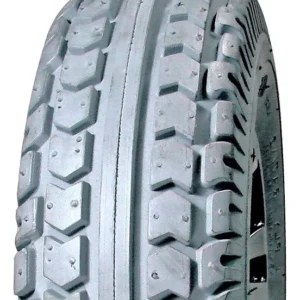 k;y 400-5 4PR TT Unilli UN222 Block Rib Grey Mobility Scooter Tyre (330x100)