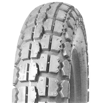 410/350-6 4PR TT Unilli UN231 Block Grey Wheelchair / Mobility Tyre