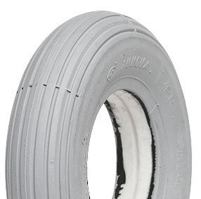 200x50 *Solid PU* Ribbed Grey Wheelchair Tyre (200-50)