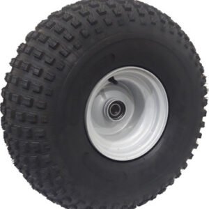 media__57495.1790041919.386.513 ASSEMBLY - 8"x7.00" Galv Rim 25mm HS Bearings, 22/11-8 4PR P323 Knobbly ATV Tyre