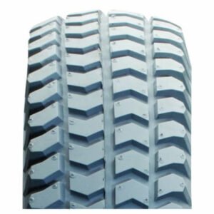 media__84304.1788122554.386.513 300-8 *Solid PU* Primo (CST) C248 Powertrax Chevron Grey Mobility ScooterTyre