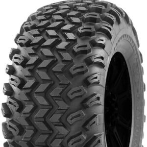 media__88431.1790041860.386.513 ASSEMBLY - 8"x7.00" Galv Rim, 4/4" PCD, 22/11-8 4PR P334 Knobbly ATV Tyre