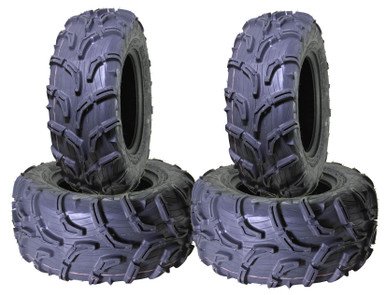COMBO (2x ea) - 24/8-11 MU01 & 25/10-12 MU02 6PR Maxxis Zilla ATV Tyres
