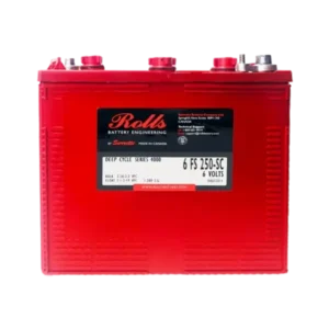 SuperCharge 6FS250-SC Rolls Deep Cycle 6FS250-SC