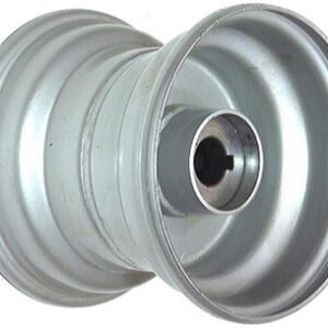 media__04029.1790042615.386.513 8"x7.00" Steel Rim, 52mm Bore, 85mm Hub Length, 52mm x 25mm Keyed & Plain Bushes + Hubcap (Pre-assembled)