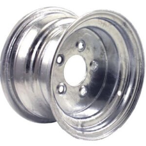 10"x6.00" Galvanised Rim, 5/4Â½" (5/114.3mm) PCD, 71mm Bore, ET0 - Heavy Duty