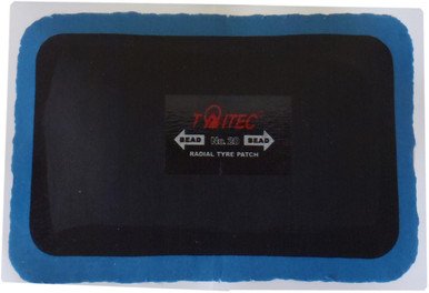 media__05527.1788123003.386.513 BOX OF 10 - 175x80mm Taitec Rectangular Radial Tyre Repair Patch, 2-ply, TNRE-22