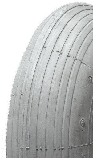 6x1Â¼ (6x1.25) TT Innova IA2802/Duro HF207 Ribbed Grey Wheelchair Tyre
