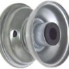 4"x2.50" Steel Rim, 2" Bore, 81mm Hub Length, 2"x1" Nylon Bushes