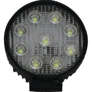 27W Wide Flood Beam LED Round Work Light
