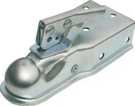 Coupling, 1-7/8", Pressed, 2" Channel Size, SAE Class 1 Ag use only, 910kg, Zinc Plated
