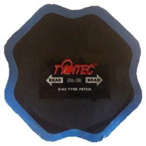 media__12940.1790043499.386.513 BOX OF 10 - Taitec 105mm Bias Tyre Repair Patch, 2-ply - TBTE-03