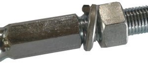 Hex Arbor 3/8 Thread for buffing wheels