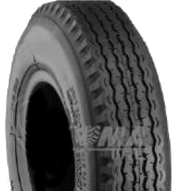 ASSEMBLY - 4"x2.50" Steel Rim, 410/350-4 4PR K805 Road Tyre, 25mm HS Bearings