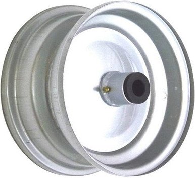 6"x82mm Steel Rim, 35mm Bore 82mm Hub Length, 35mm x Â½" Nylon Bushes