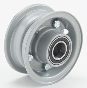 media__31833.1788123470.386.513 4"x45mm 2-pc Steel Rim, 47mm bore, 20mm High Speed Bearings, 82mm Hub Length - 5-bolt rim