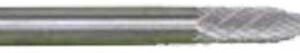 Carbide Burr, 3mm, Pointed, 30mm length, Low Speed, Max 1200 r.p.m.