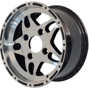media__42409.1790043340.386.513 12"x6.00" Alloy ATV Rim (Front), 4/110mm PCD, 90mm Bore, ET+40mm offset