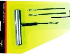 Insert Tool Set, metal T-Handle, with spare needles