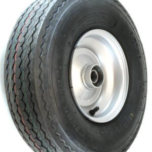 ASSEMBLY - 8"x3.75" Steel Rim, 570/500-8 8PR KT701 Trailer Tyre, 25mm High Speed Bearings