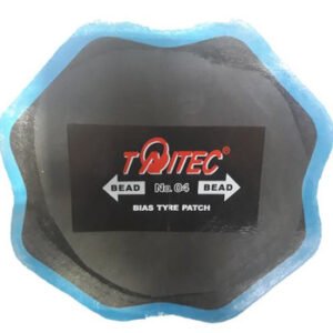 media__43906.1790043498.386.513 BOX OF 10 - Taitec 130mm Bias Tyre Repair Patch, 2-ply - TBTE-04