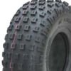 ASSEMBLY - 6"x4.50" Galv Rim, 145/70-6 4PR V1509 Knobbly ATV Tyre, 25mm HS Bearings
