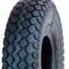ASSEMBLY - 5"x55mm Plastic Rim, 400-5 4PR V6534 Diamond Tyre, Â¾" Flange Bearings