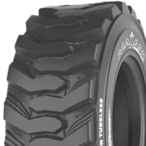 14-17.5 14PR 155A2 TL Maxam MS906 Industrial Lug Tyre, fitted to Grey Rim, - 'Dated Stock'