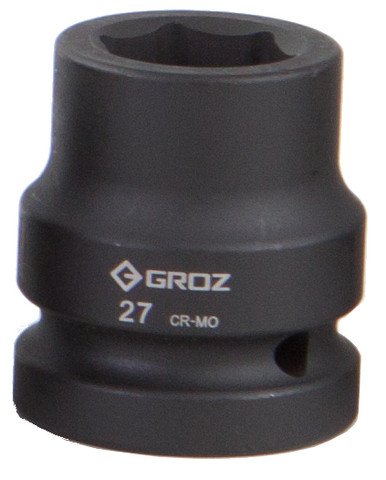 media__54766.1788124473.386.513 Groz 27mm 3/4" Drive Hex Impact Socket
