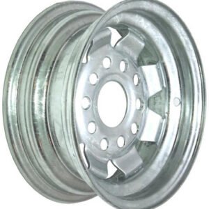 10"x4.50" Galvanised Rim, 5/4Â¼" and 5/4Â½" (5/108.0mm & 5/114.3mm) PCD, 62mm Bore, ET0, 10-Hole
