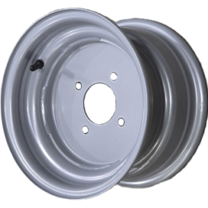 10"x6.00" Steel Rim, H2, 4/100mm PCD, ET0, 60mm Centre Bore - European Trailer fitment