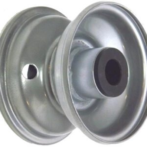 media__66368.1790040388.386.513 4"x2.50" Steel Rim, 2" Bore, 81mm Hub Length, 2" x ¾" Nylon Bushes