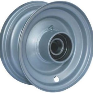 media__67510.1788123499.386.513 5"x3.25" Steel Rim, 47mm Bore, 64mm Hub Length, 47mm x 25mm High Speed Bearings + Hubcap