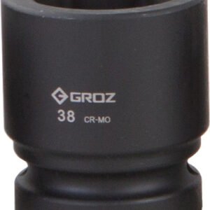 Groz 38mm 3/4" Drive Hex Impact Socket