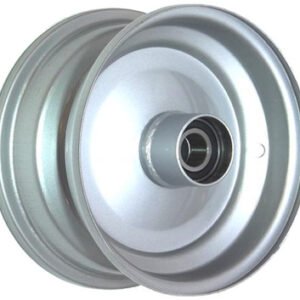 6"x2.50" Steel Rim, 52mm Bore, 85mm Hub Length, 52mm x 25mm High Speed Bearings + Hubcap