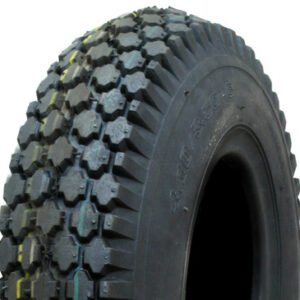 media__73233.1788126331.386.513 ASSEMBLY - 8"x65mm Plastic Rim, 480/400-8 4PR V6602 Diamond Tyre, ½" Flange Bearings