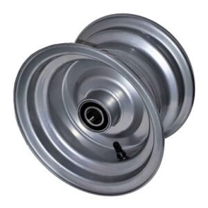 6"x4.50" Steel Rim, 52mm Bore, 6205 25mm HS Bearings - OTR 06452564 63mm outside to outside of bearings