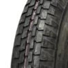 ASSEMBLY - 8"x65mm Plastic Rim, 2" Bore, 480/400-8 2PR V6635 Universal Block Tyre, Â¾"Bushes