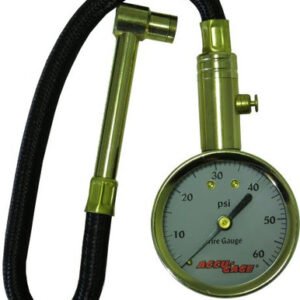 Accu-Chek RA60X 0-60 p.s.i. Dial Gauge, Right Angle Chuck with Hose