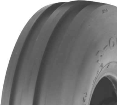media__87141.1788125813.386.513 ASSEMBLY - 8"x2.50" Steel Rim, 400-8 4PR KN101 3-Rib Tyre, 25mm Keyed Bush