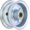 media__89567.1788127479.386.513 4"x2.00" 2-Pc Zinc Coated Rim, 35mm Bore, 62mm Hub Length, 35mm x ¾" Flange Bearings