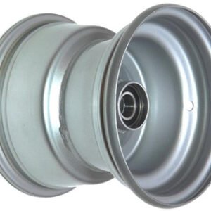 media__93106.1790043243.386.513 8"x7.00" Steel Rim, 52mm Bore, 85mm Hub Length, 52mm x 25mm High Speed Bearings + Hubcap